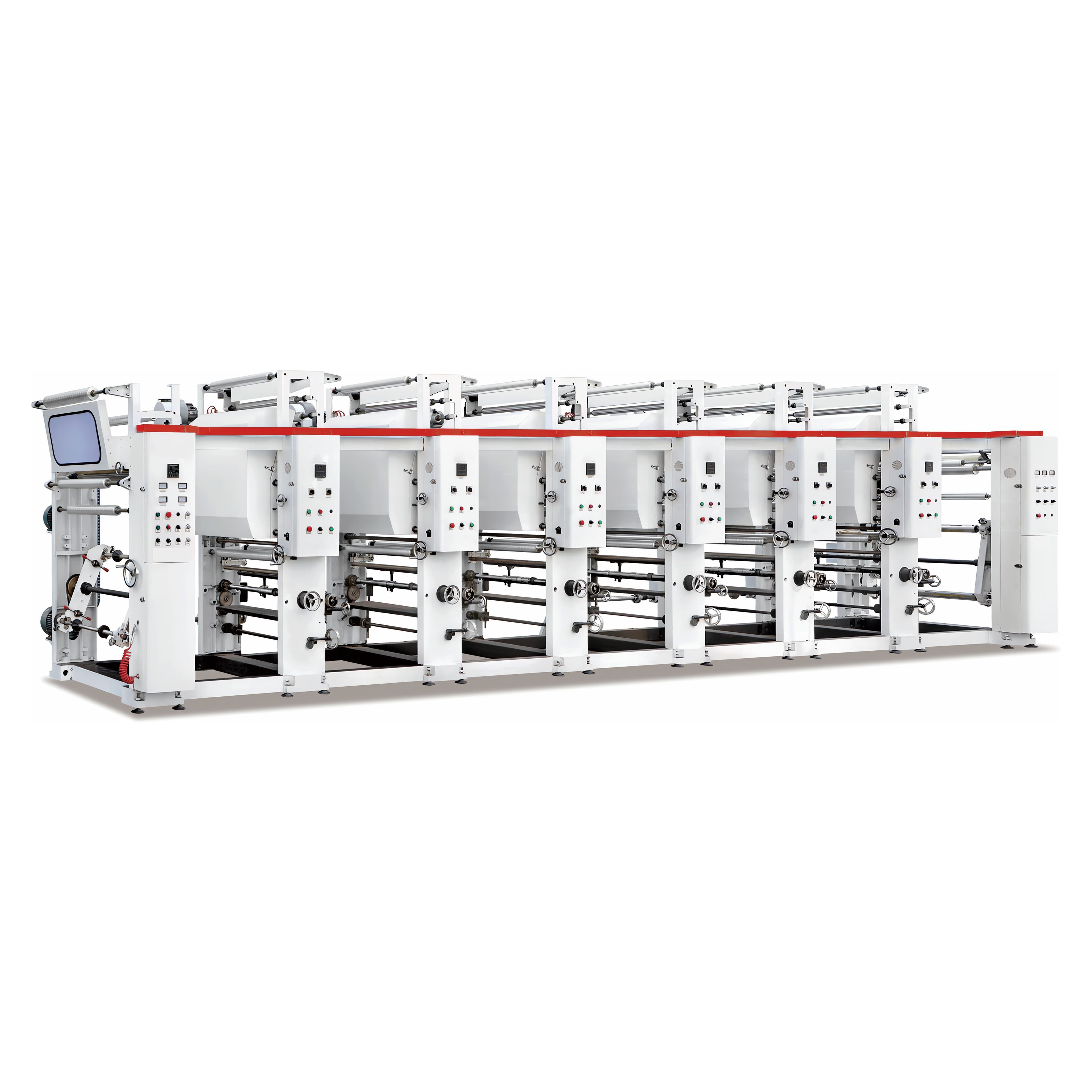 Manual Register Rotogravure Printing Machine