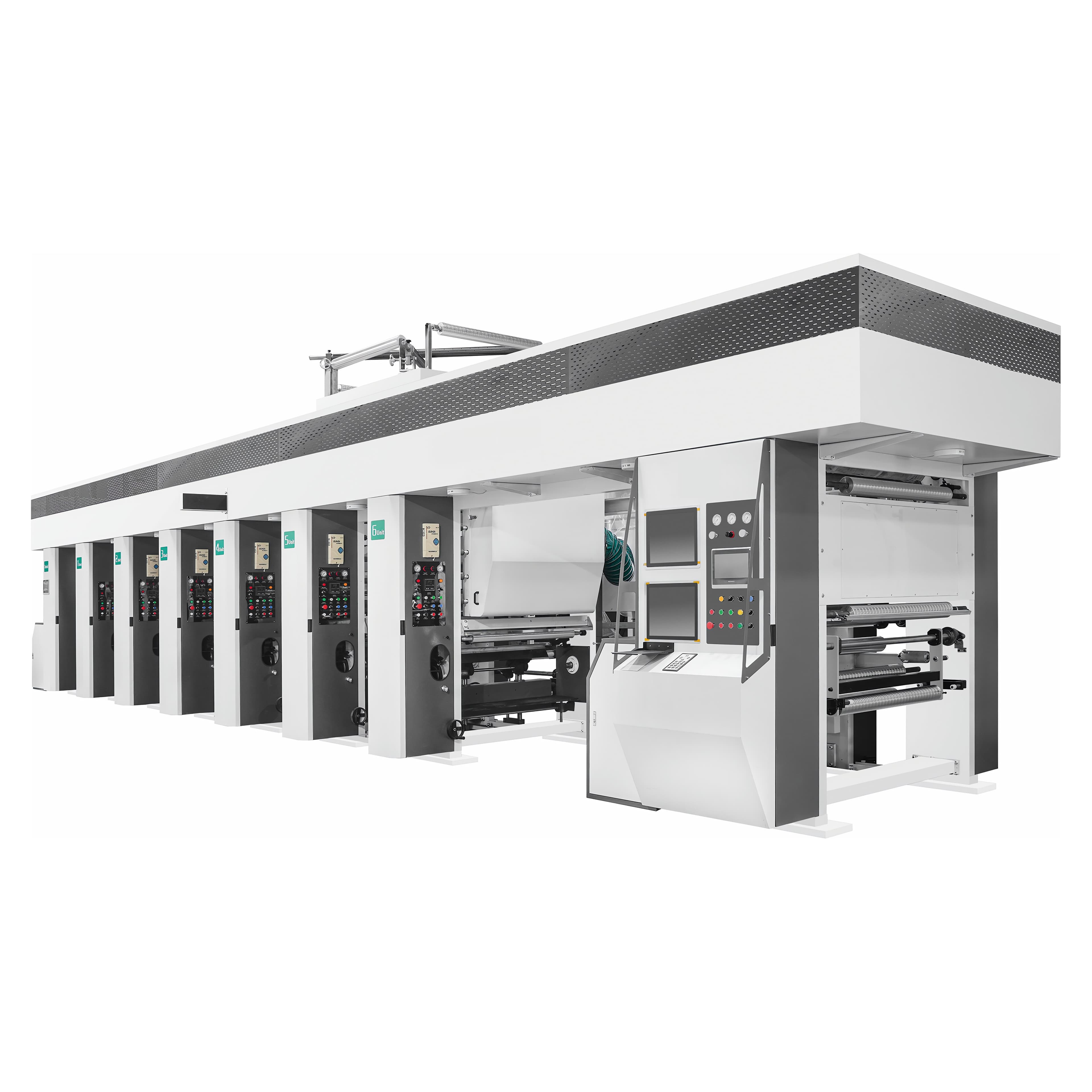 7 Servo Motor Rotogravure Printing Machine